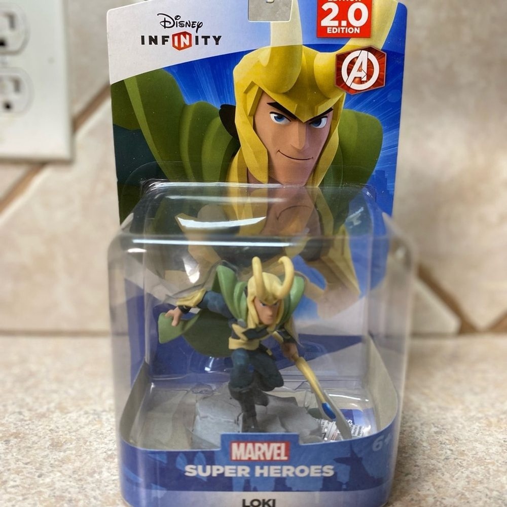 Disney Infinity‎ Marvel Super Heroes Loki 2.0 Figure NIB Avengers MCU Video Game